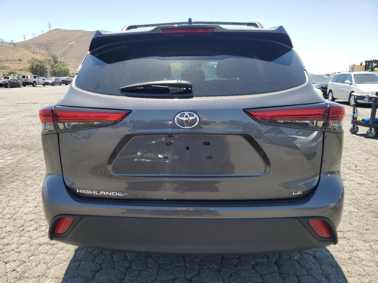 2022 Toyota Highlander L VIN: 5TDZZRAH0NS559803 Lot: 61270495