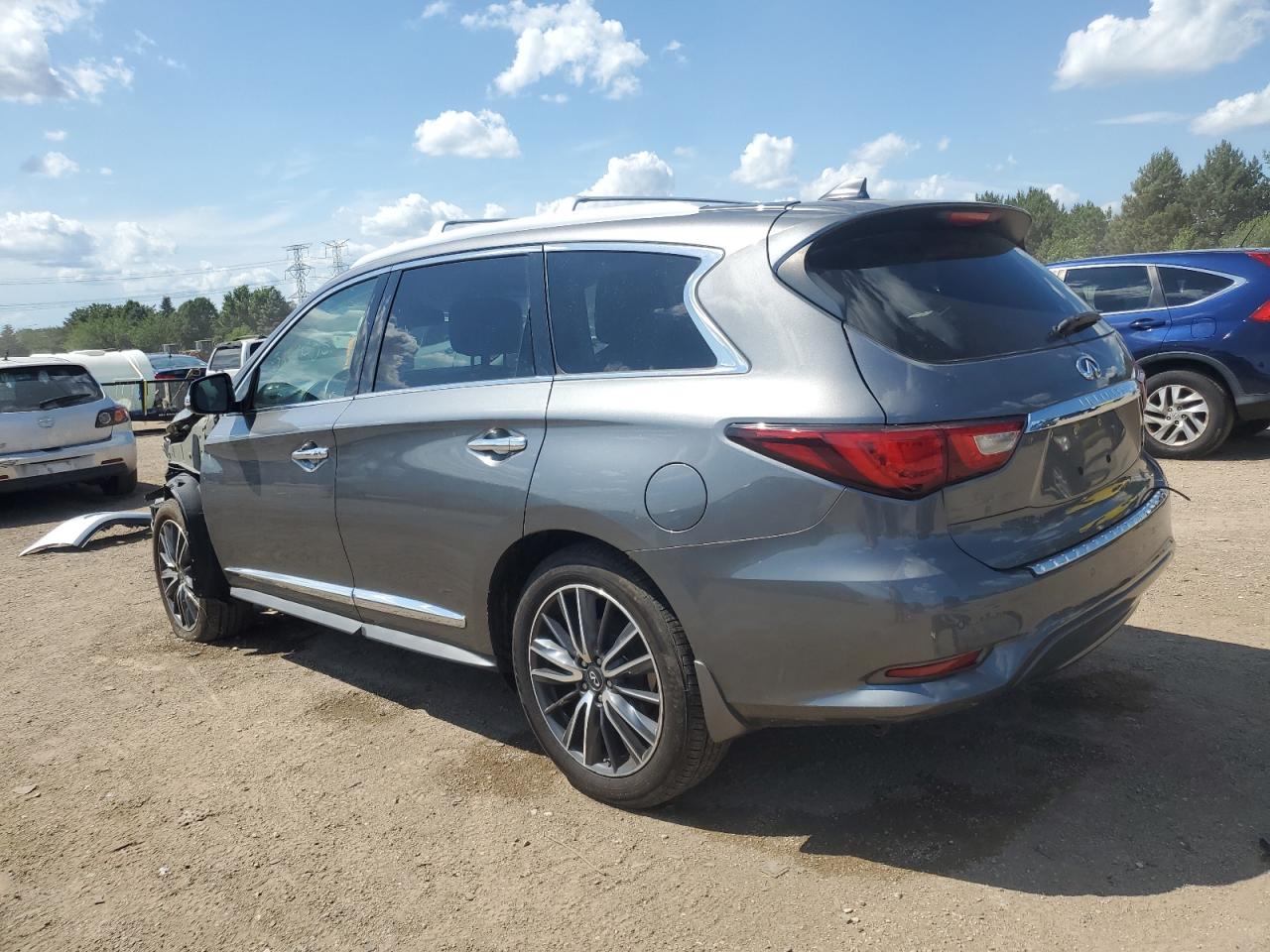 2017 Infiniti Qx60 grey null gas 5N1DL0MM9HC519835 photo #3