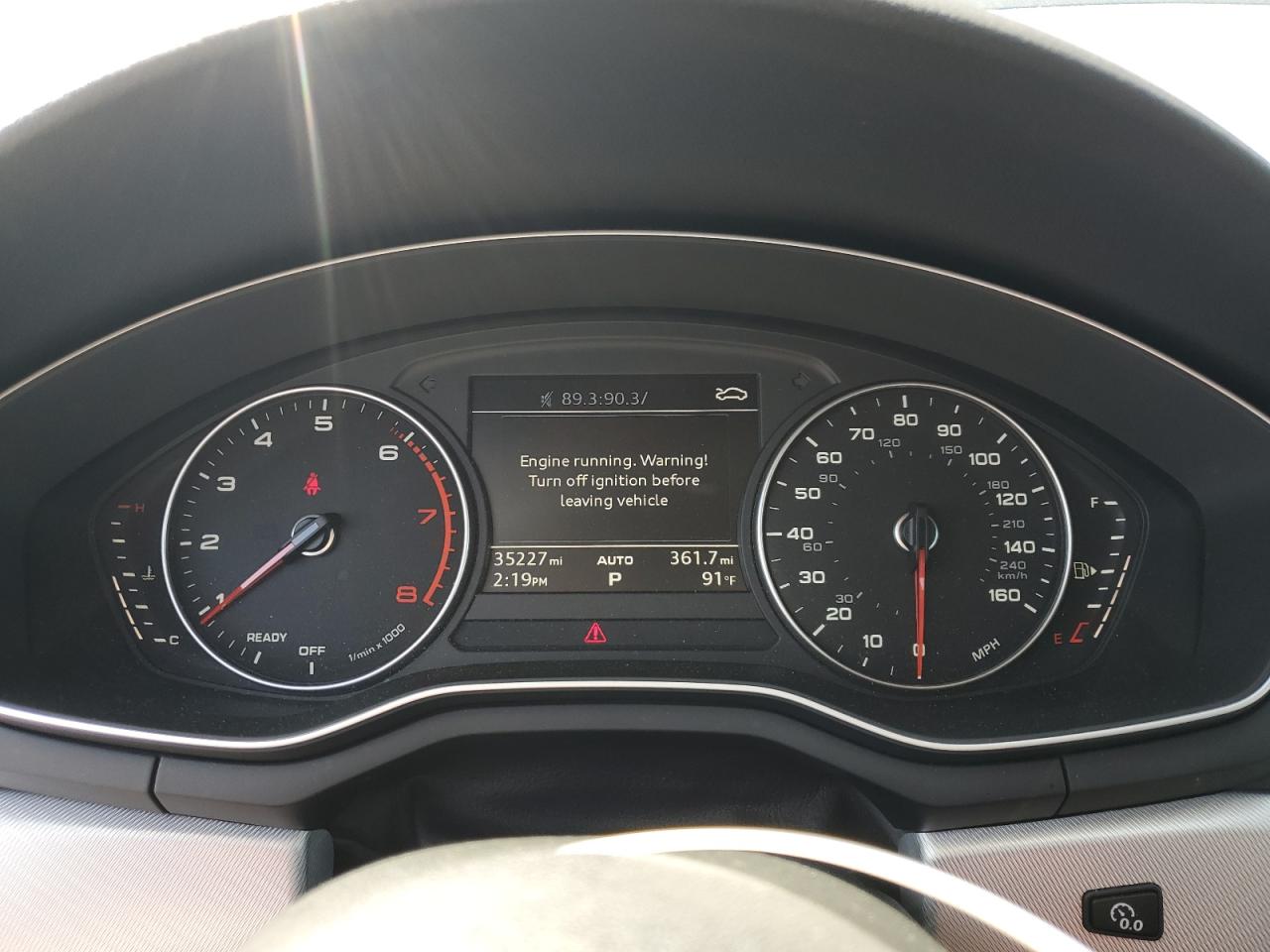 2017 Audi A4 Ultra Premium VIN: WAUGMAF48HA076829 Lot: 62020135
