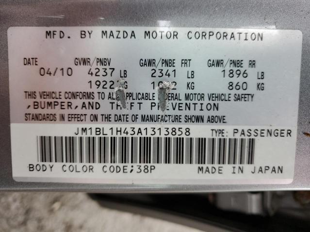 2010 MAZDA SPEED 3
