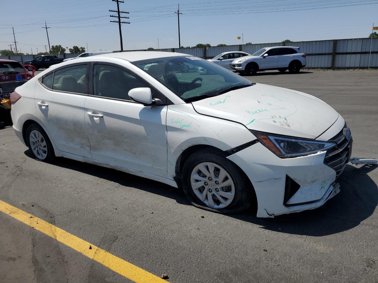 HYUNDAI ELANTRA 2020 VIN 5NPD74LF2LH504044 zdjęcie 4