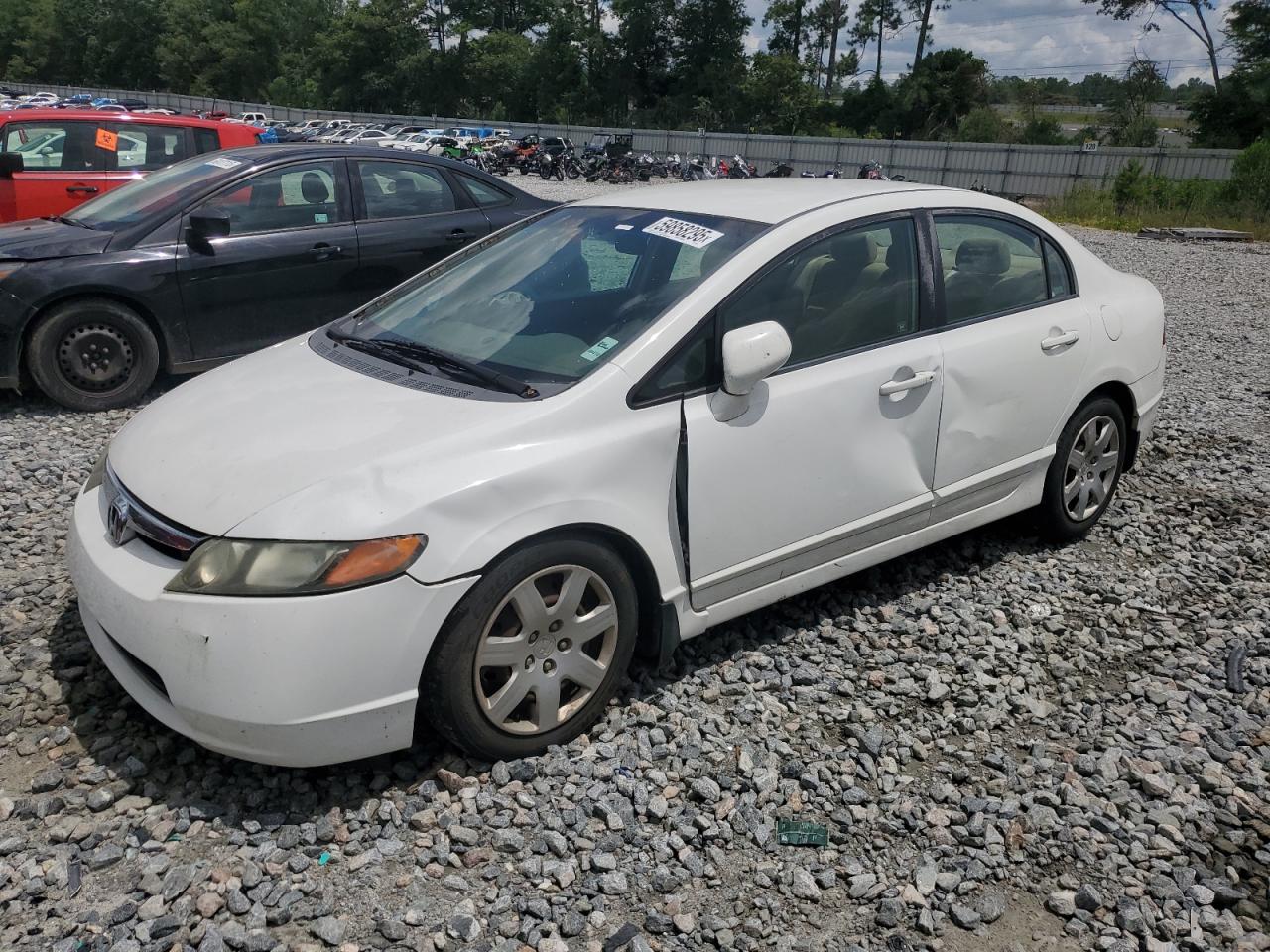 2008 Honda Civic Lx zu verkaufen in Byron, GA - Side