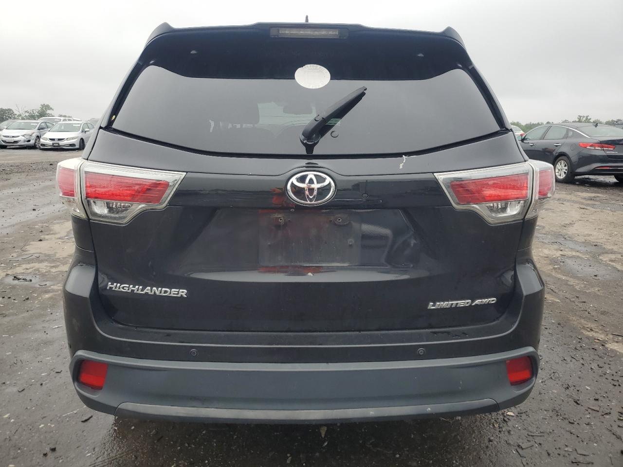 2015 Toyota Highlander Limited VIN: 5TDDKRFH4FS133928 Lot: 80264605