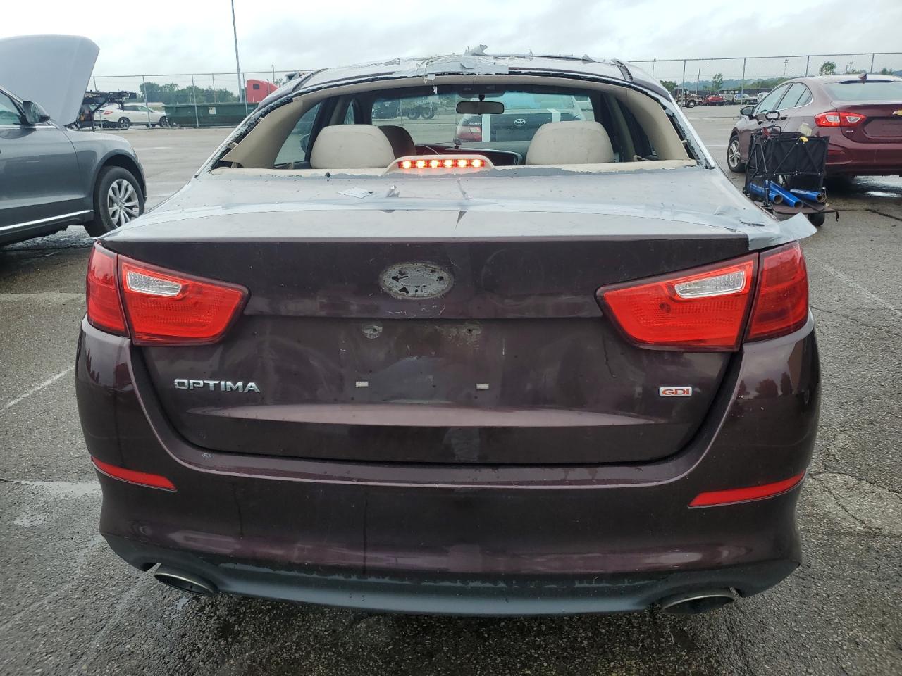 2015 Kia Optima Lx VIN: 5XXGM4A71FG431556 Lot: 62823195