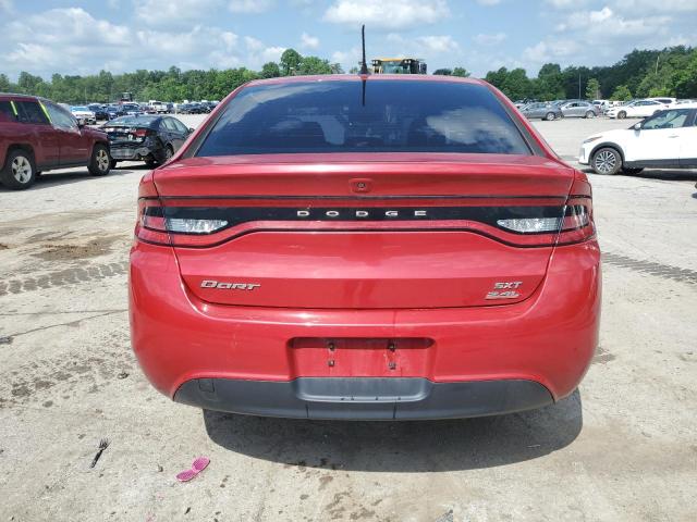  DODGE DART 2014 Czerwony