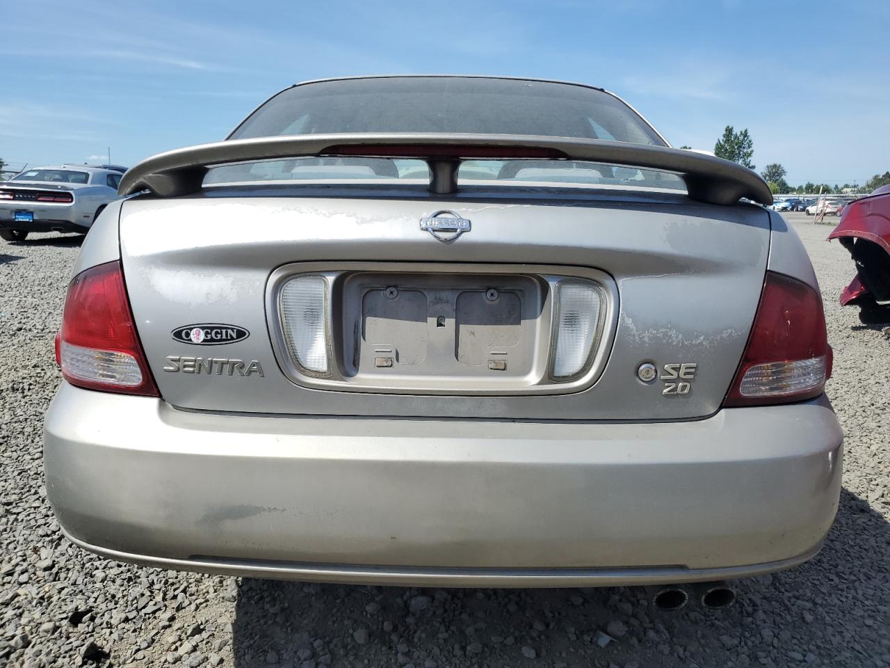 2000 Nissan Sentra Se VIN: 3N1BB51D8YL103637 Lot: 59986375