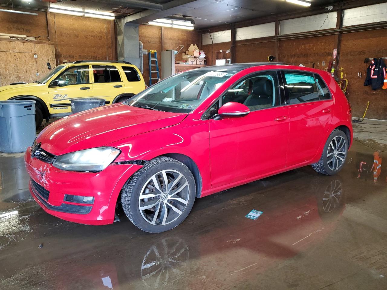 2015 Volkswagen Golf en Venta en Ebensburg, PA - Front End