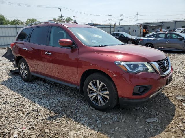  NISSAN PATHFINDER 2018 Красный