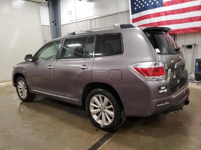  TOYOTA HIGHLANDER 2013 Szary