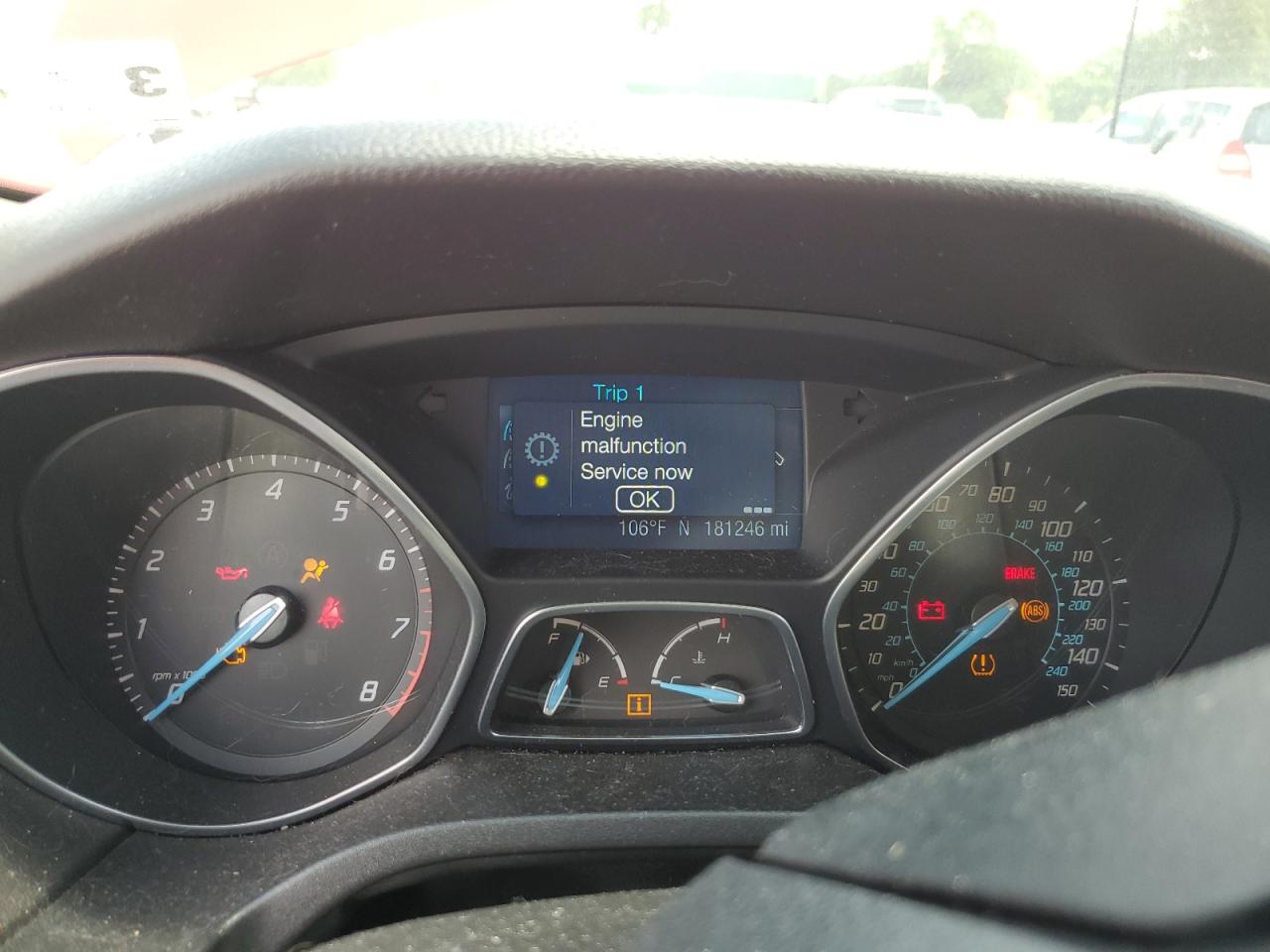 2012 Ford Focus Se VIN: 1FAHP3F23CL340891 Lot: 61818875