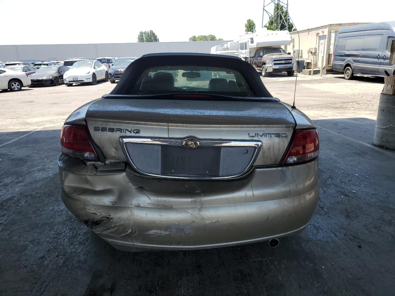 2005 Chrysler Sebring Limited VIN: 1C3EL65R85N686391 Lot: 59998125