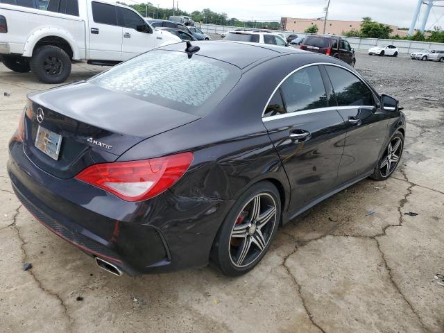 Sedans MERCEDES-BENZ CLA-CLASS 2016 Czarny