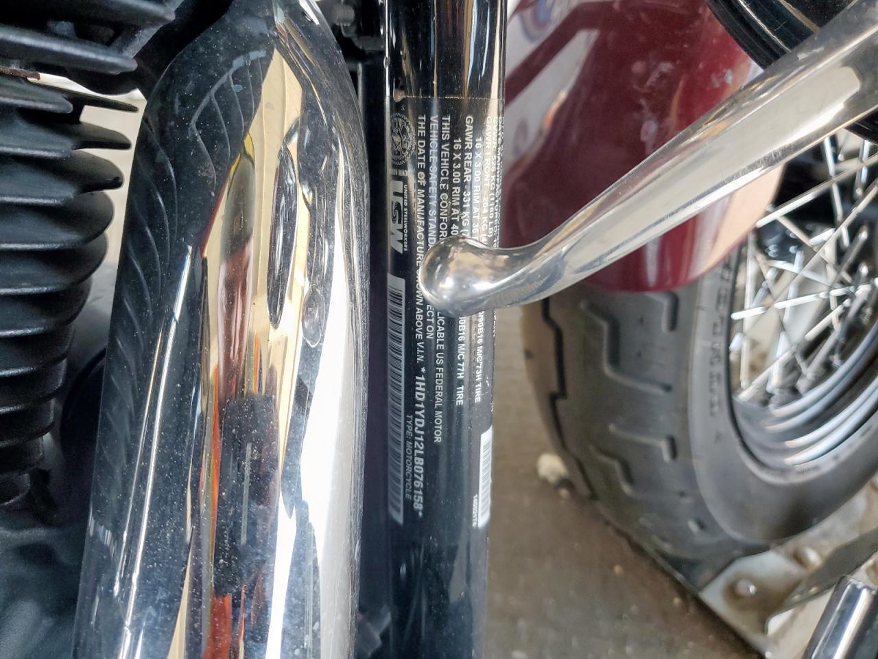 2020 Harley-Davidson Flsl VIN: 1HD1YDJ12LB076158 Lot: 58974755