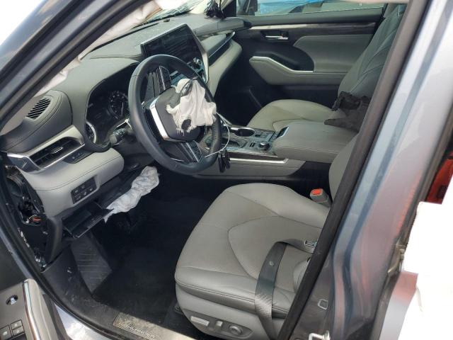  TOYOTA HIGHLANDER 2021 Синий