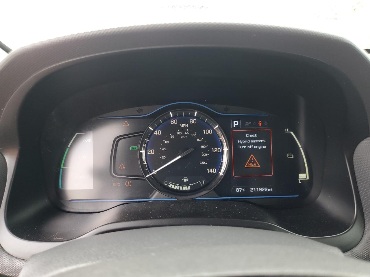 2017 Hyundai Ioniq Blue VIN: KMHC65LC7HU055706 Lot: 60901485