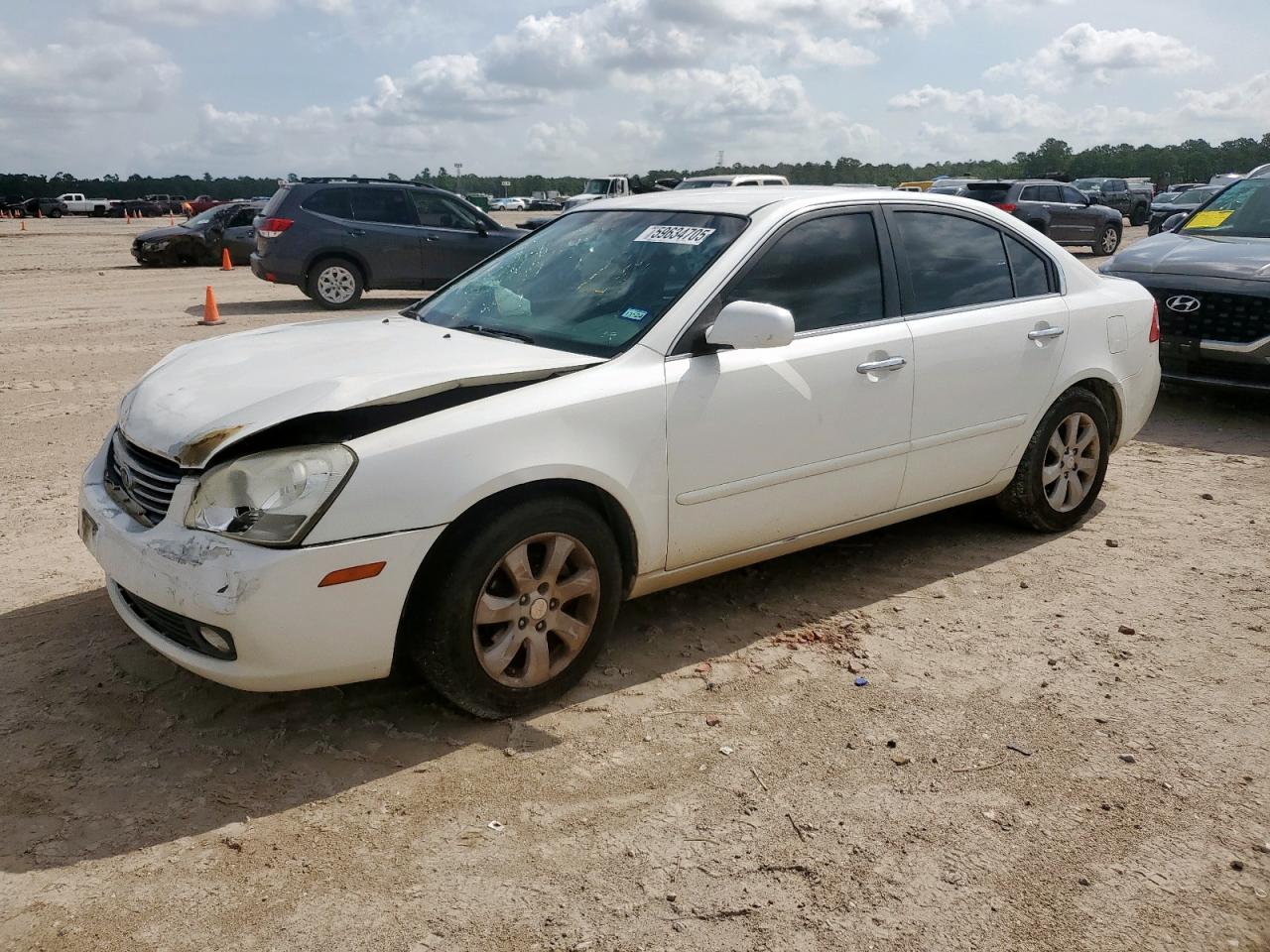 2008 Kia Optima Lx zu verkaufen in Houston, TX - Front End