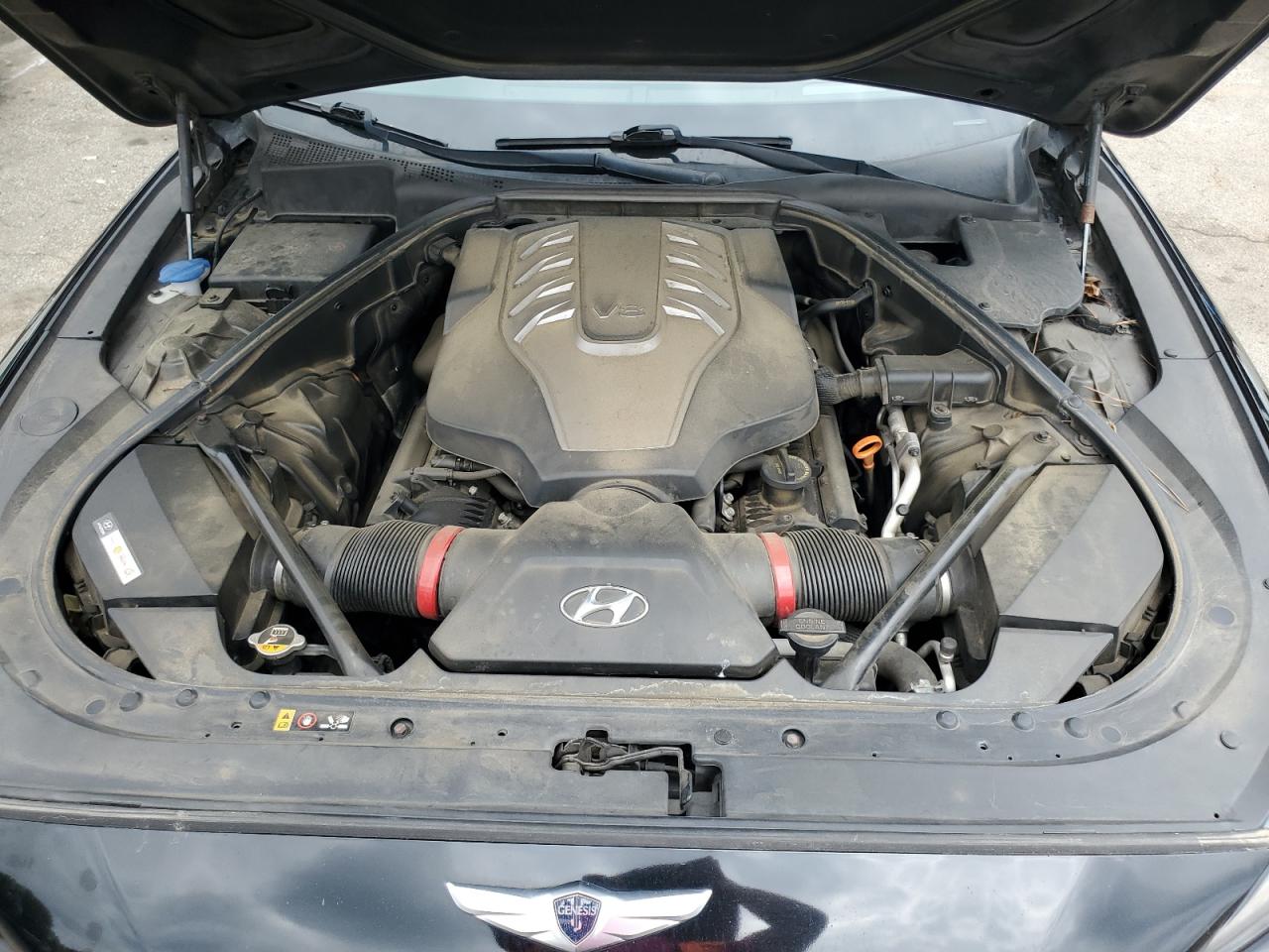 2015 Hyundai Genesis 5.0L VIN: KMHGN4JF9FU074413 Lot: 58755585
