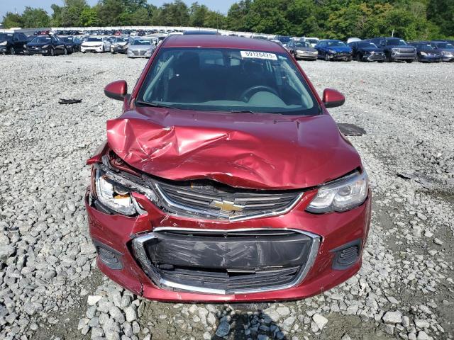  CHEVROLET SONIC 2019 Красный