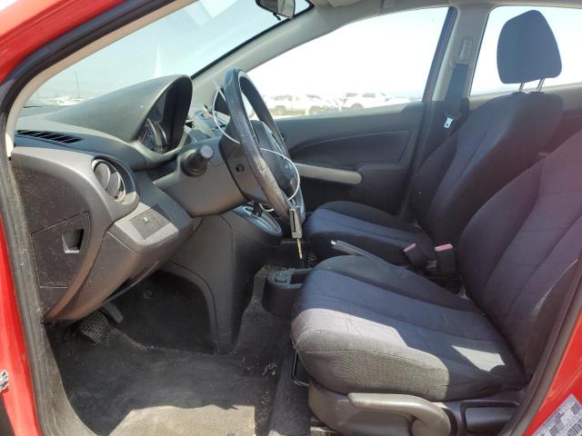  MAZDA 2 2013 Czerwony