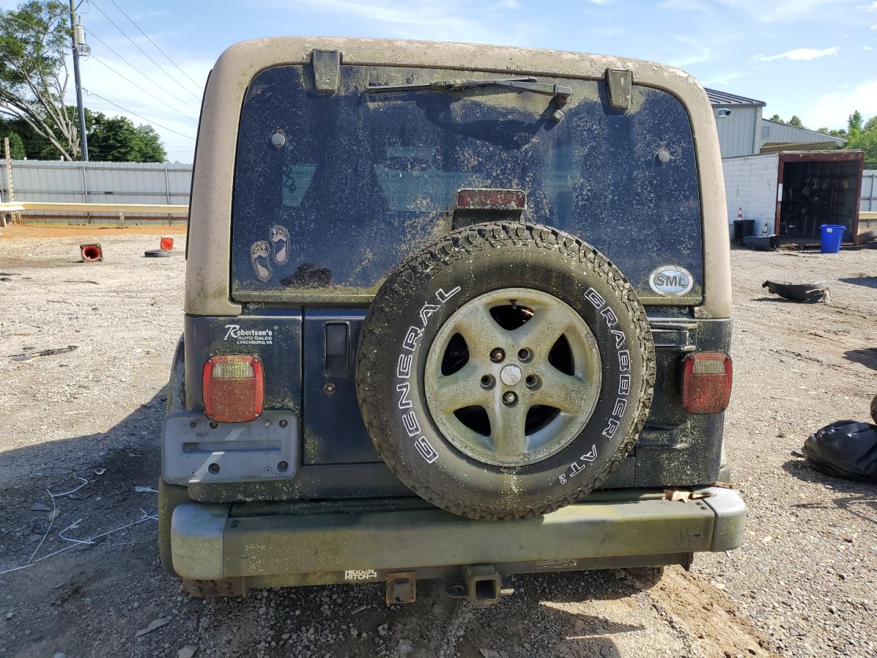 2002 Jeep Wrangler / Tj Sport VIN: 1J4FA49S92P709775 Lot: 61345735