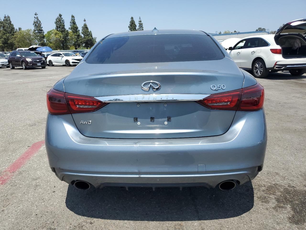 2018 Infiniti Q50 Pure VIN: JN1CV7AR7JM280629 Lot: 62572525