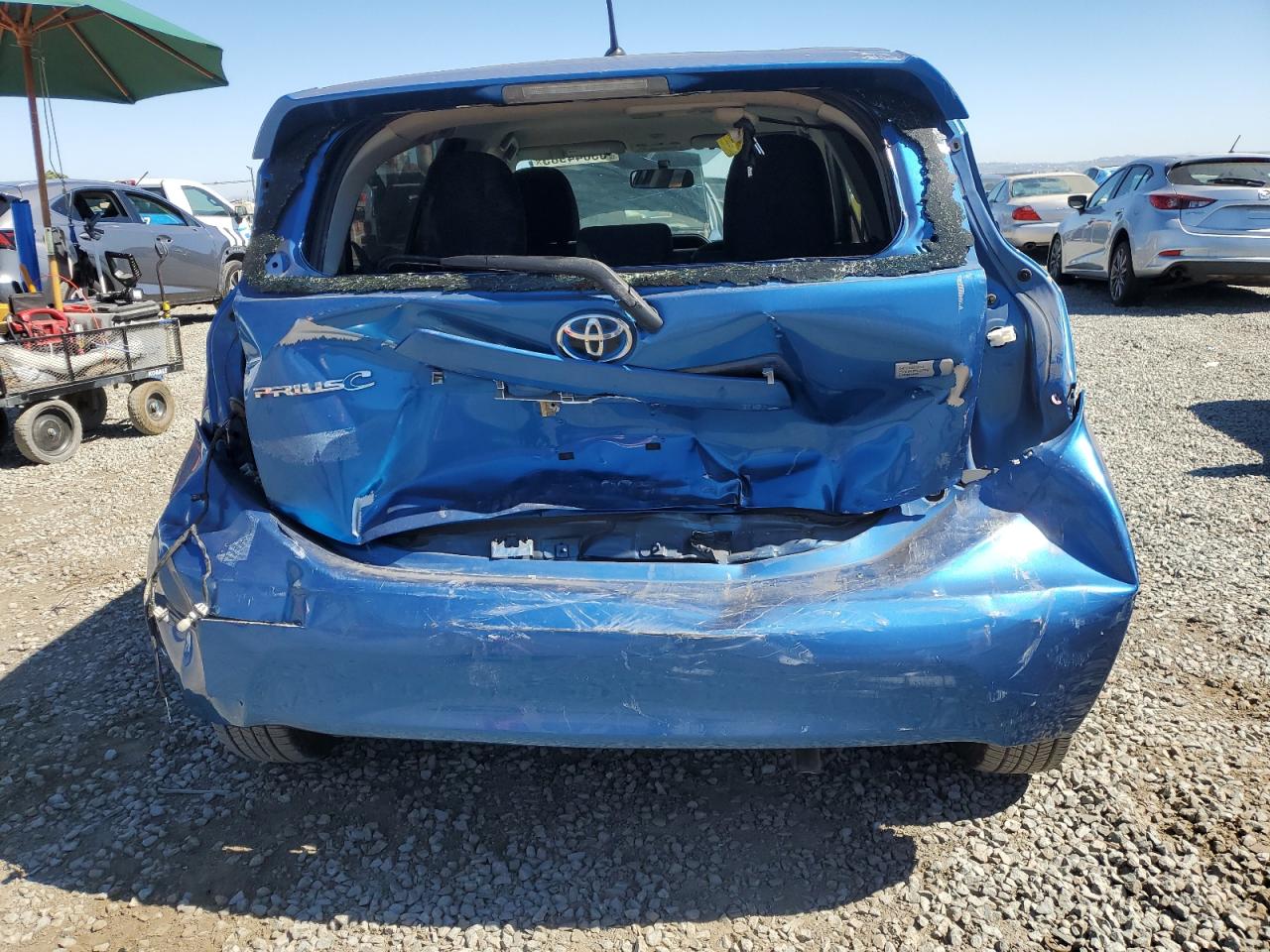 2013 Toyota Prius C VIN: JTDKDTB35D1549506 Lot: 63044985