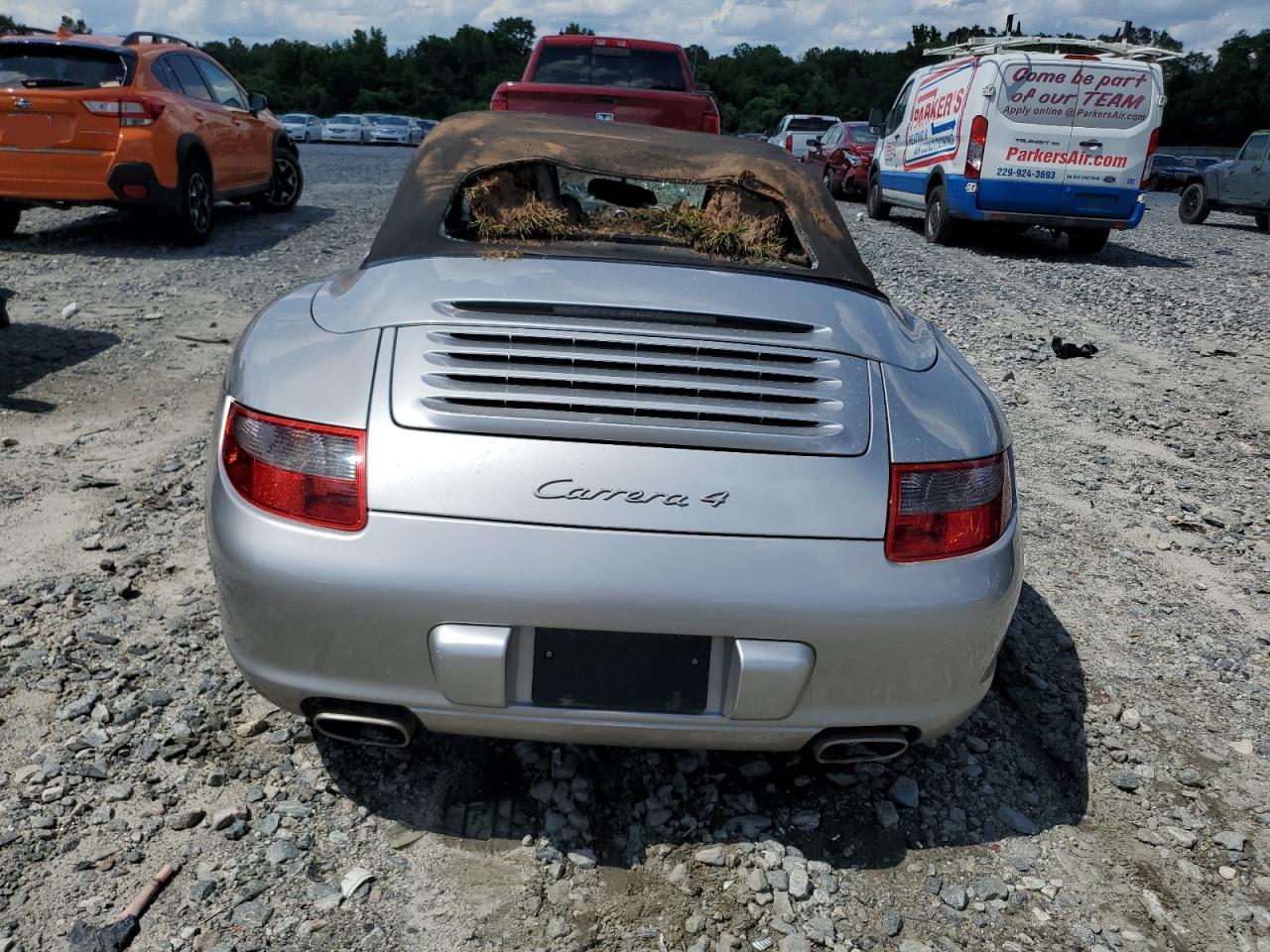 2007 Porsche 911 New Generation Carrera Cabriolet VIN: WP0CA29967S765350 Lot: 61020135
