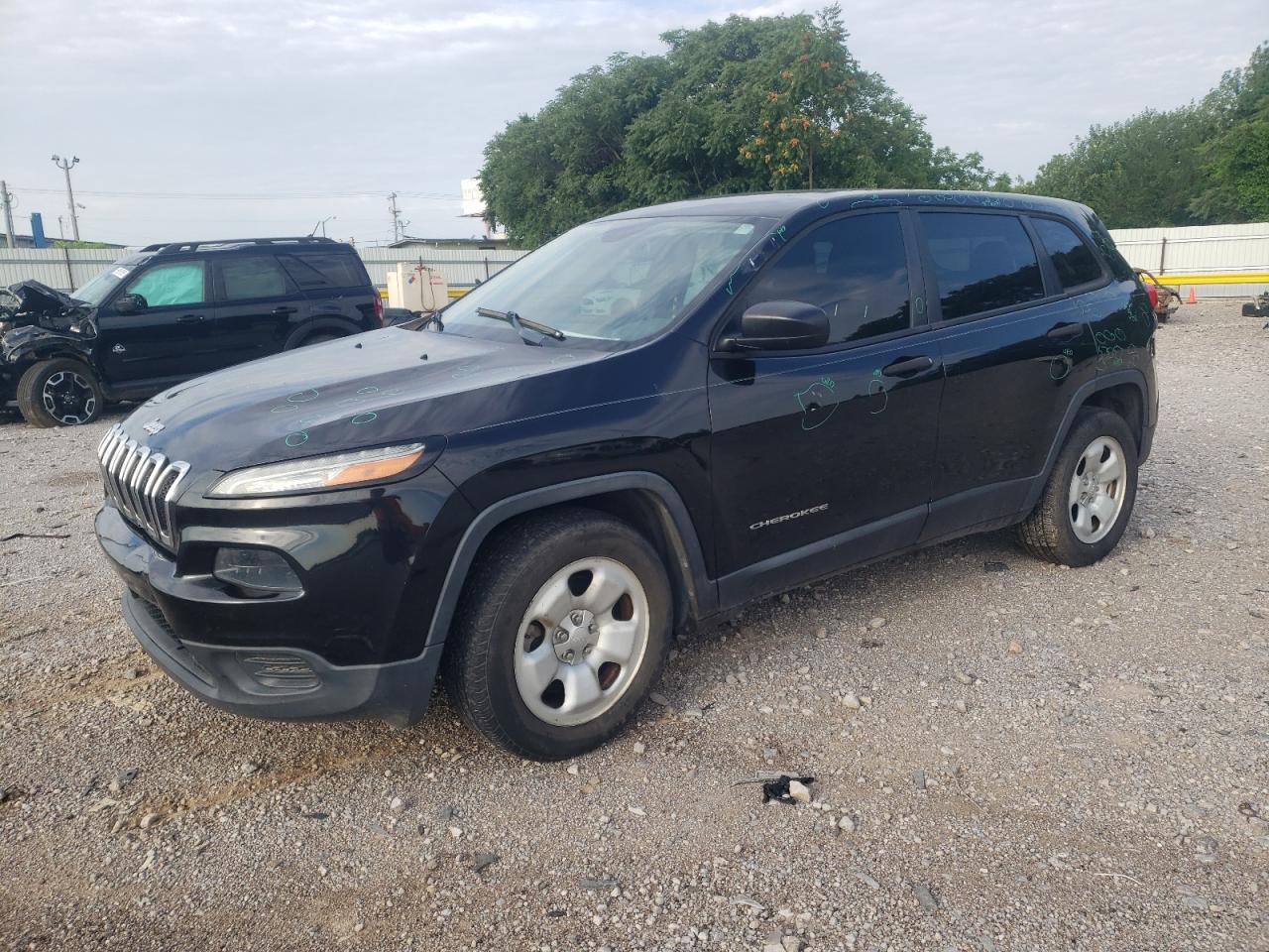 2014 Jeep Cherokee Sport zu verkaufen in Oklahoma City, OK - Hail