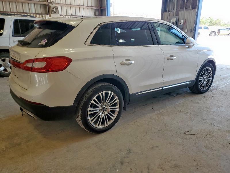  LINCOLN MKX 2018 White