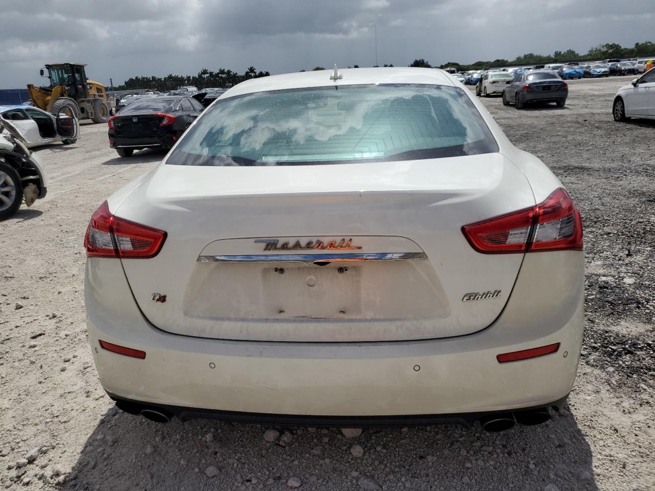 2014 Maserati Ghibli S VIN: ZAM57RTAXE1096937 Lot: 60192395