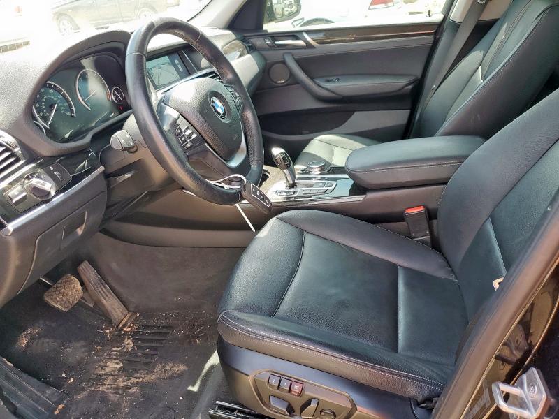  BMW X3 2016 Черный