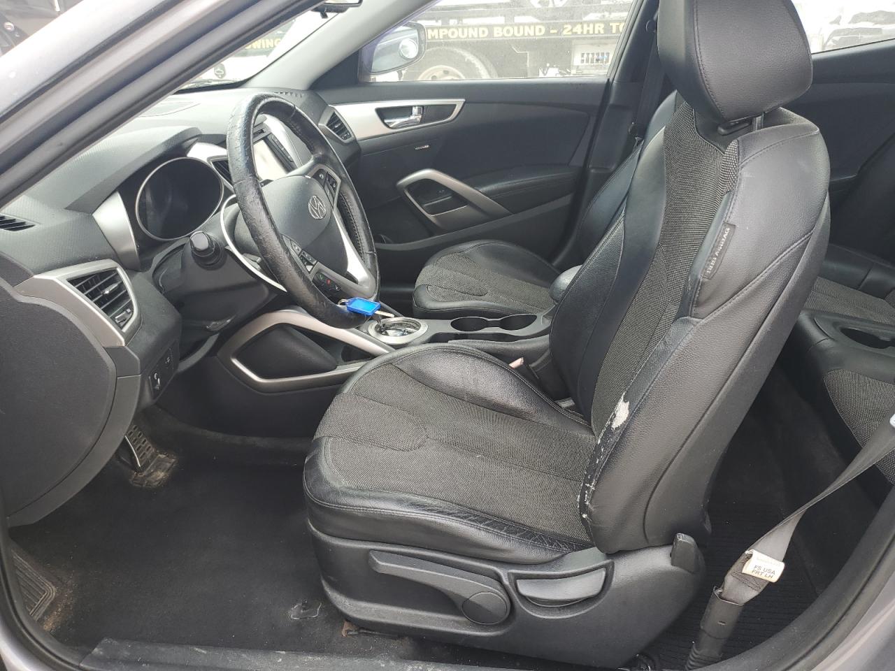 2012 Hyundai Veloster VIN: KMHTC6AD0CU053458 Lot: 60790585