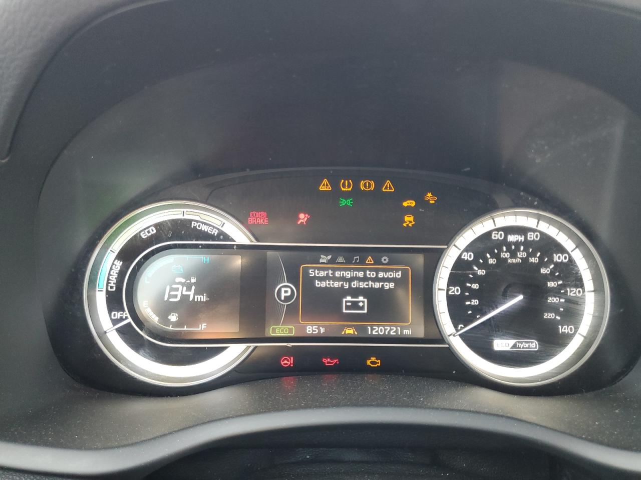 2017 Kia Niro Fe VIN: KNDCB3LC2H5073903 Lot: 61178475