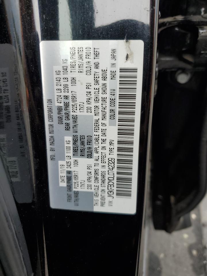 2020 Mazda Cx-5 Touring VIN: JM3KFBCM0L0742329 Lot: 61050235