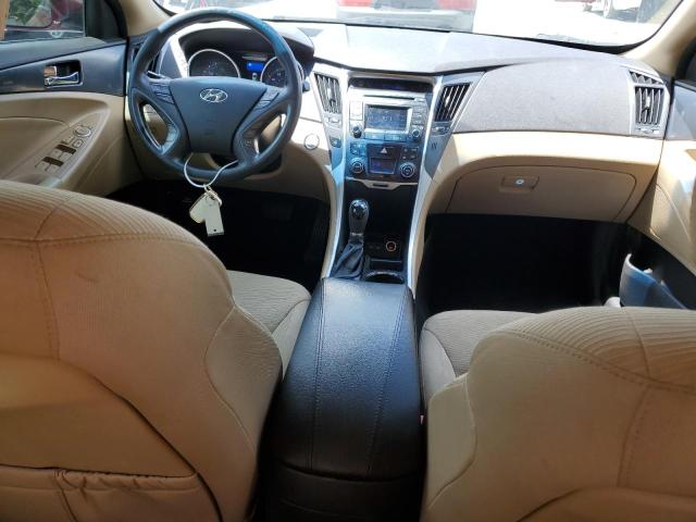 HYUNDAI SONATA 2015 Czerwony