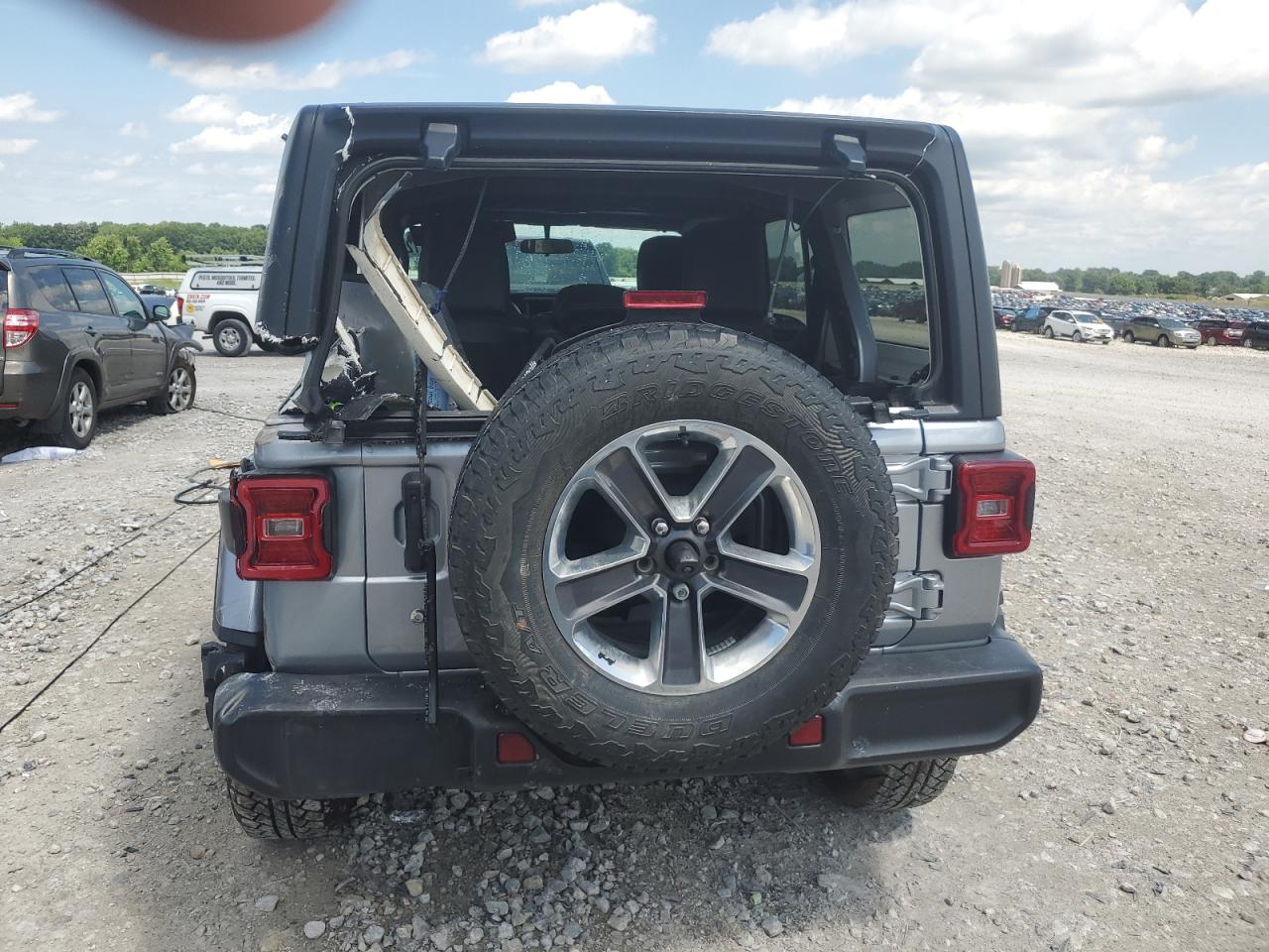 2020 Jeep Wrangler Unlimited Sahara VIN: 1C4HJXEN8LW152252 Lot: 62601725