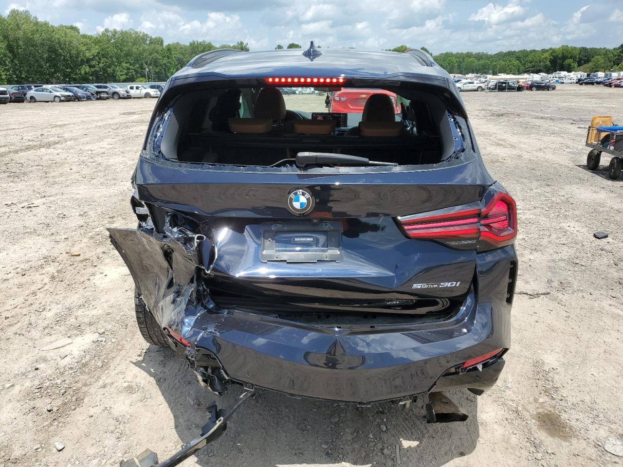2022 BMW X3 Sdrive30I VIN: 5UX43DP00N9M56040 Lot: 62036795