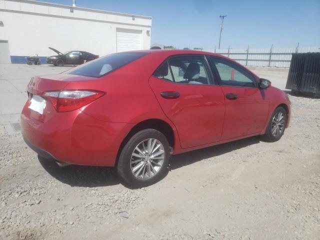  TOYOTA COROLLA 2014 Red