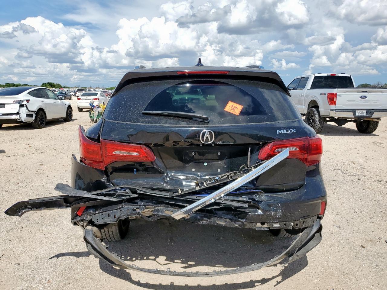2017 Acura Mdx Advance VIN: 5FRYD3H86HB010451 Lot: 62656995