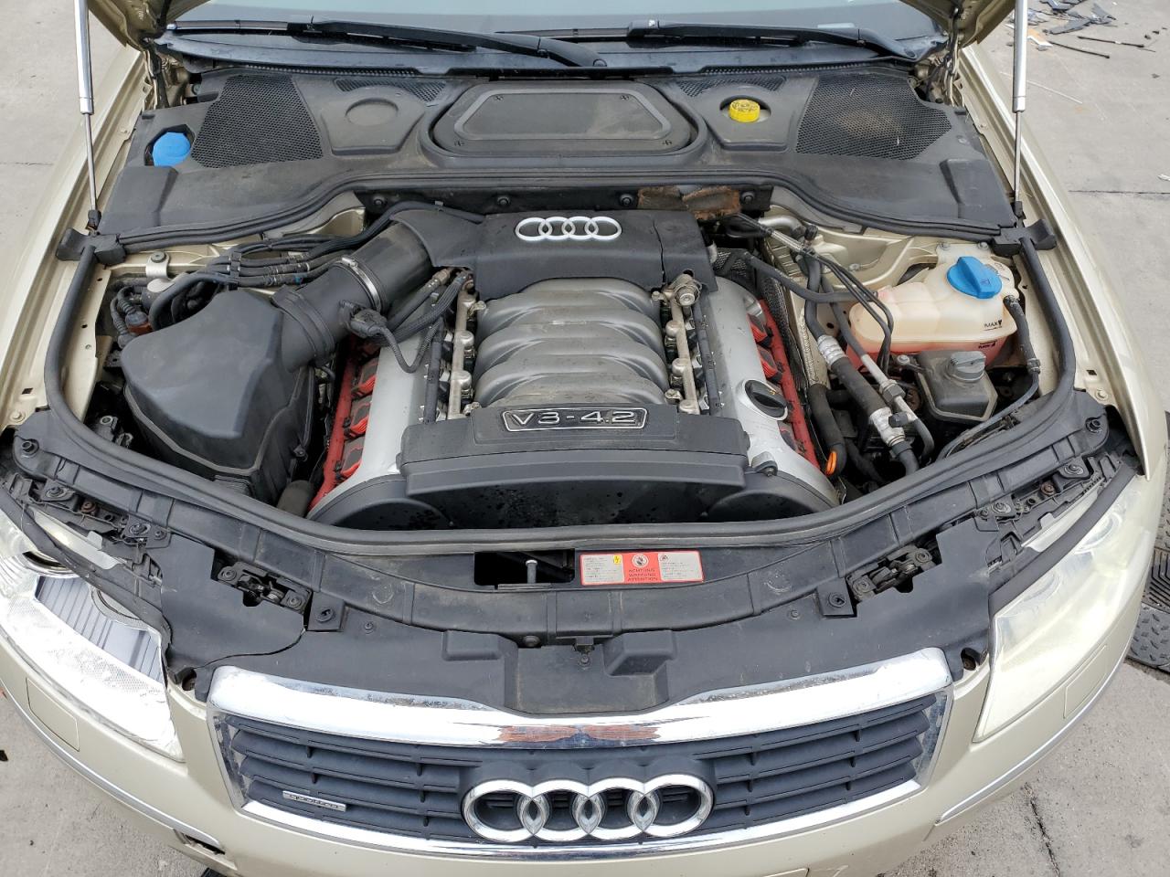 2004 Audi A8 L Quattro VIN: WAUML44E54N015024 Lot: 58185225