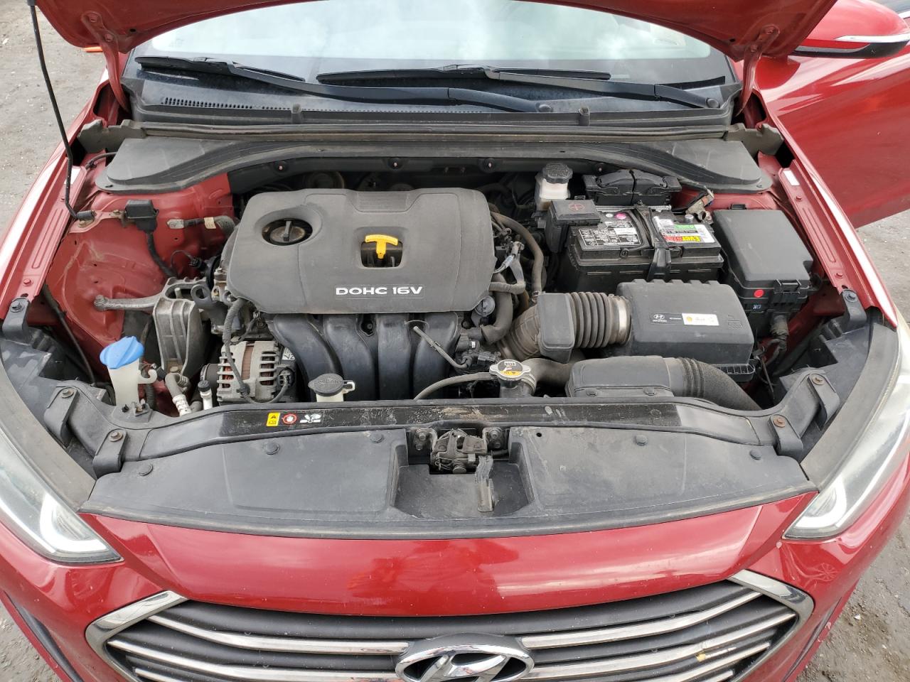 2017 Hyundai Elantra Se VIN: KMHD84LF4HU127495 Lot: 62919615