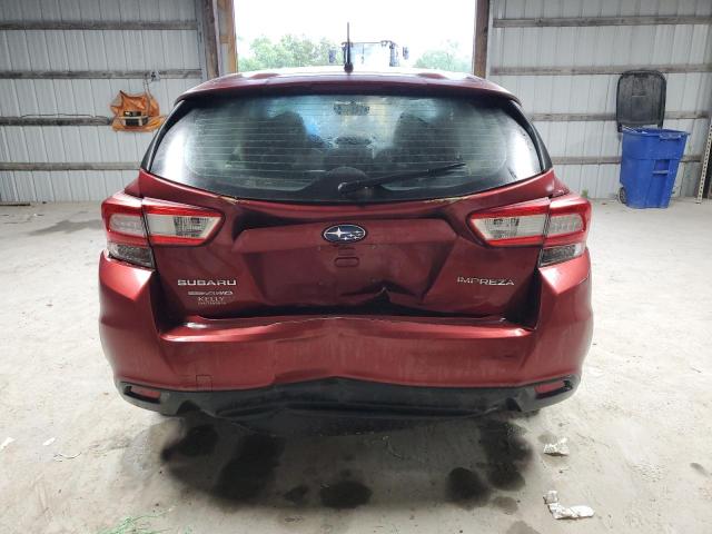  SUBARU IMPREZA 2019 Красный