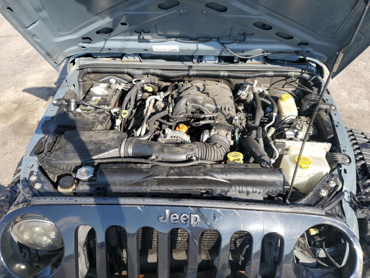 2015 Jeep Wrangler Sport VIN: 1C4AJWAG6FL626739 Lot: 61287525
