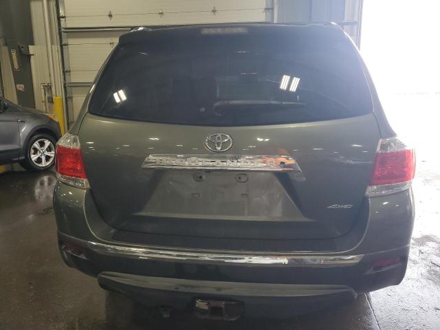  TOYOTA HIGHLANDER 2012 Zielony