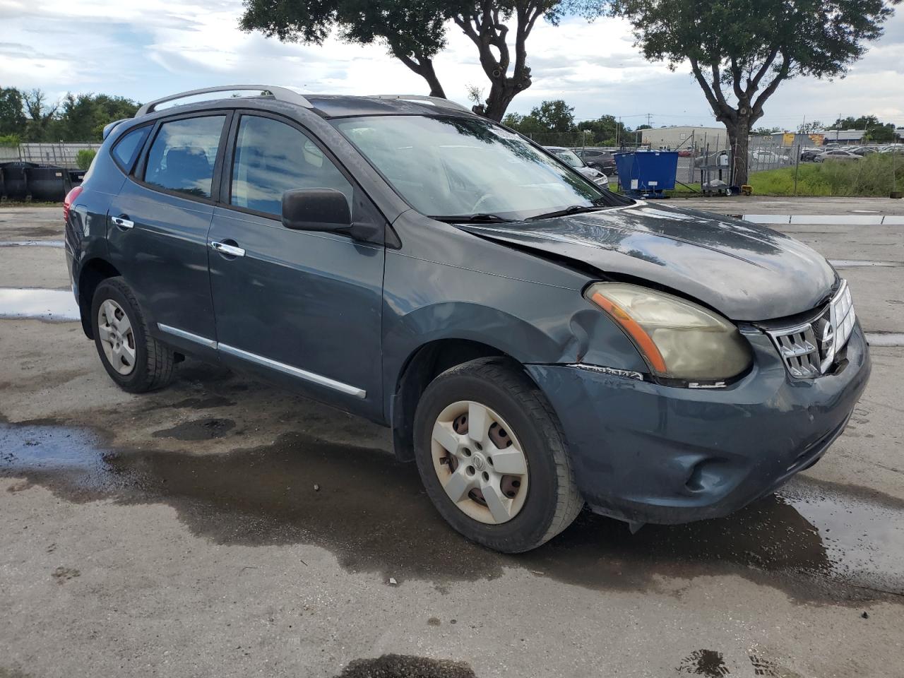 NISSAN ROGUE 2014 VIN JN8AS5MT7EW602127 фото 4