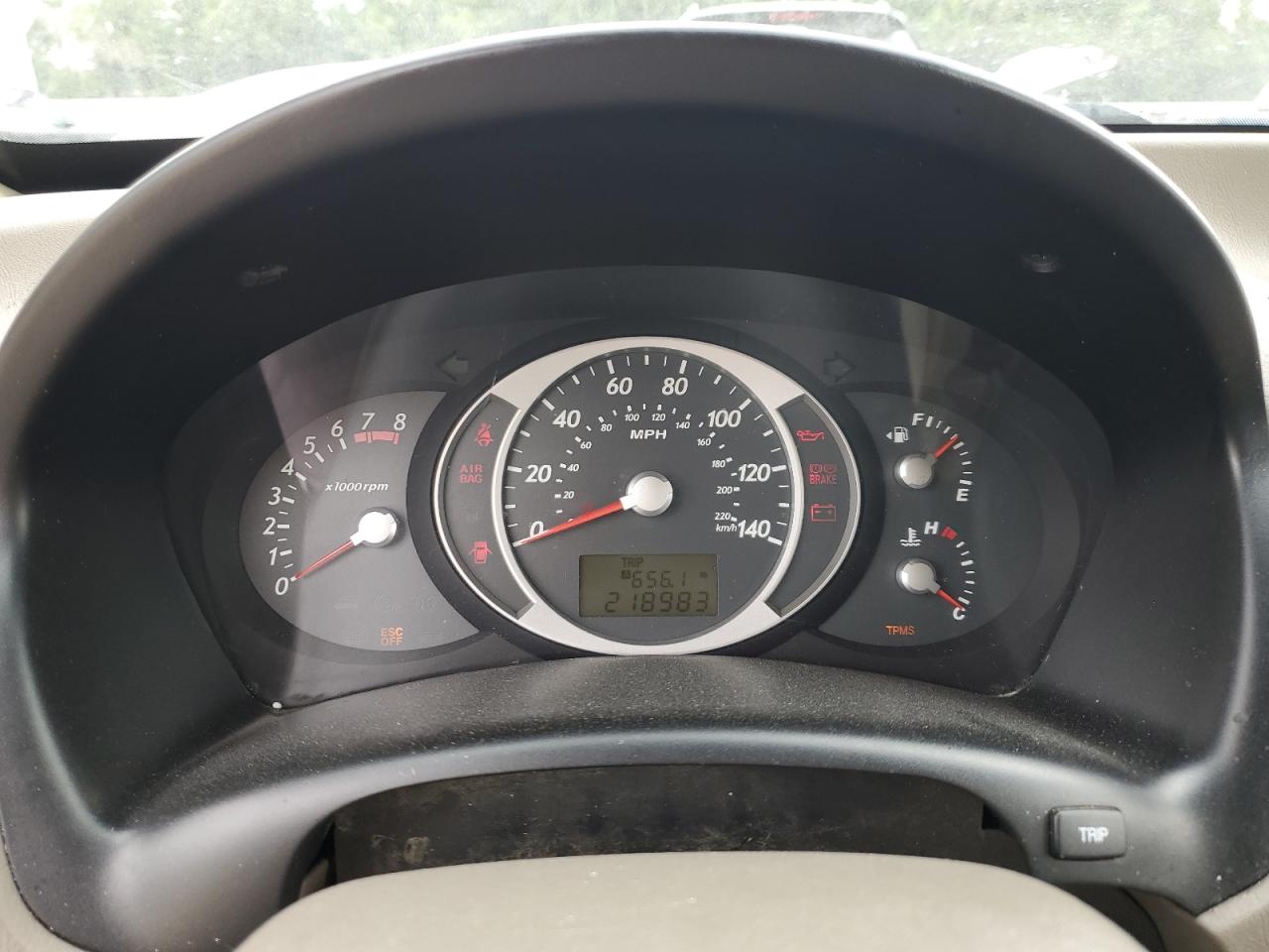 2008 Hyundai Tucson Se VIN: KM8JN12D58U861749 Lot: 59088415