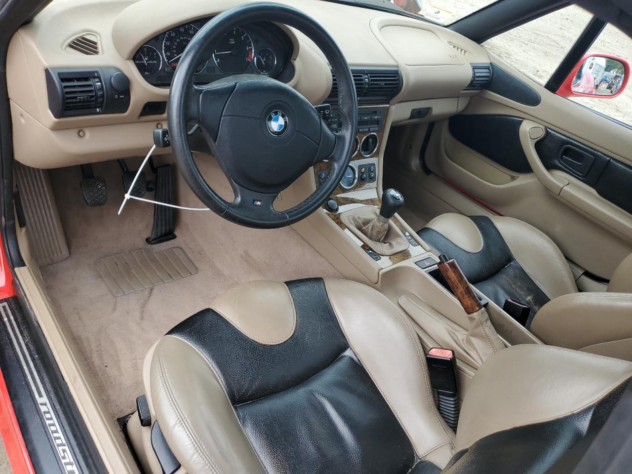 BMW Z3 2000 VIN 4USCH3348YLF41620 zdjęcie 8
