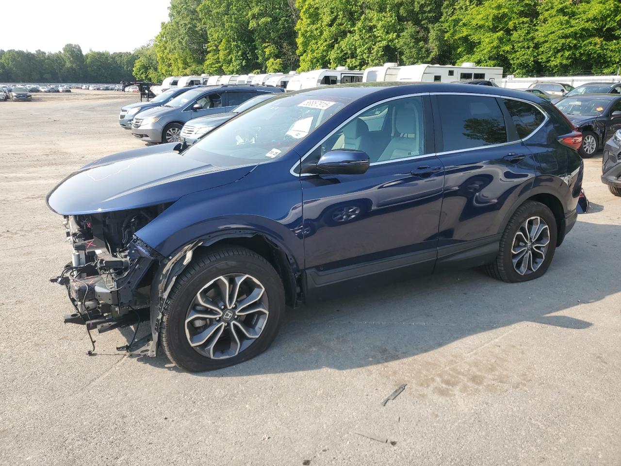 2020 Honda Cr-V Ex на продаже в Glassboro, NJ - Front End