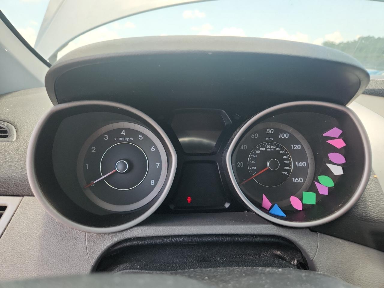 2012 Hyundai Elantra Gls VIN: KMHDH4AE2CU266057 Lot: 62965195