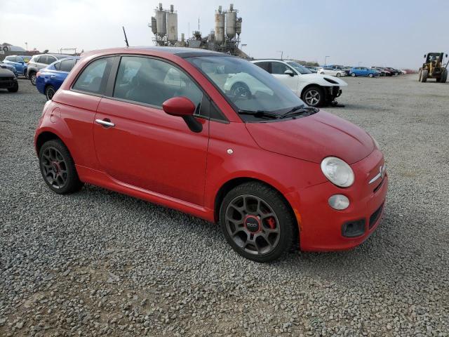  FIAT 500 2012 Red